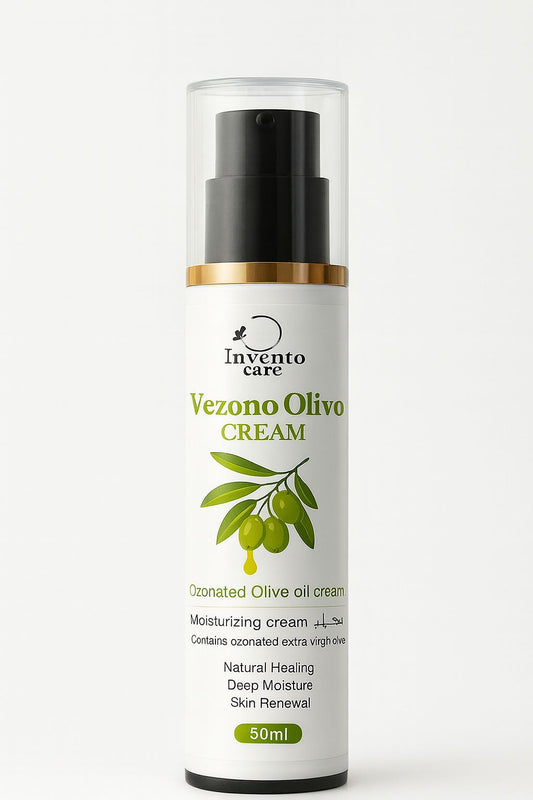 Ozonated olive oil cream