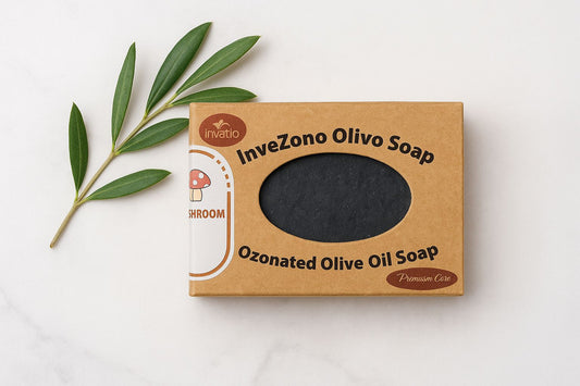 Mushroom ang coffee soap